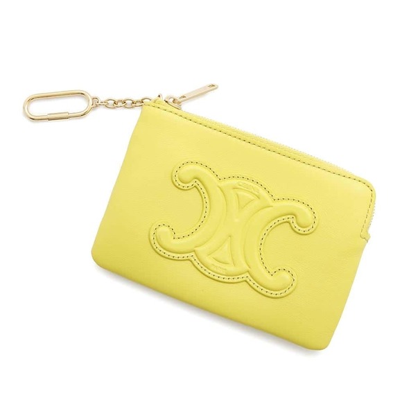 Celine Leather Triomphe Wallet - Picture 1 of 8
